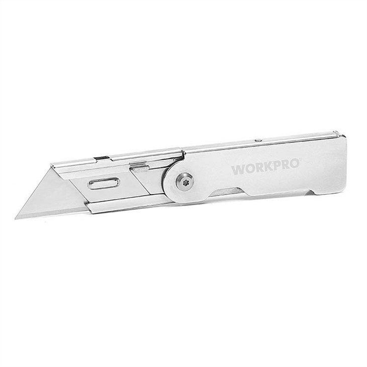 Cuchillo utilitario plegable de acero inoxidable