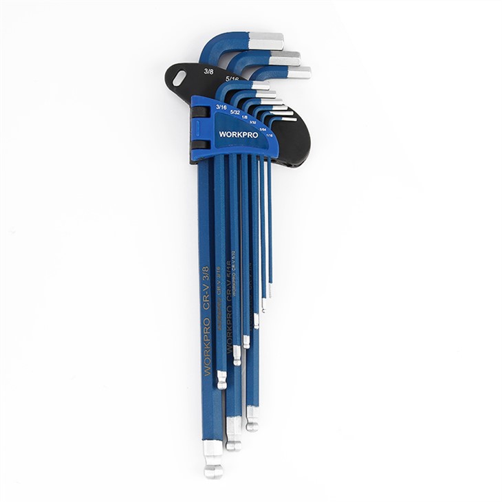 Juego de llaves Allen con llave hexagonal
