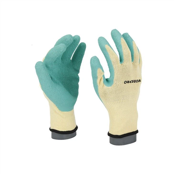Guantes texturizados de látex