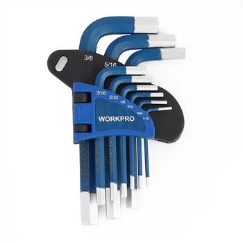 Juego de llaves hexagonales con punta de bola y brazo corto