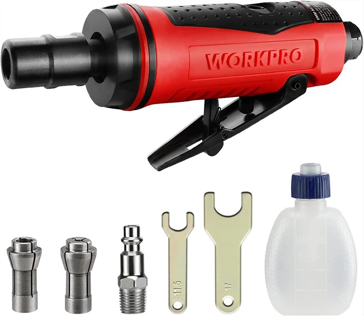 AG 315 1/4BSP Neumático De 90 Grados Angle Die Molinera Herramienta De Molienda De Aire Para Manualidades De Piedra De Vidrio De Metal