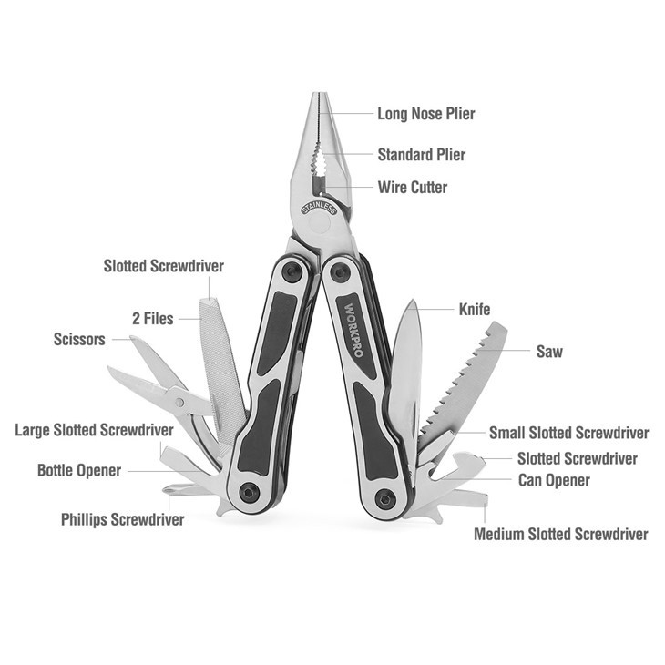 15-IN-1 MULTI-PURPOSE PLIERS
