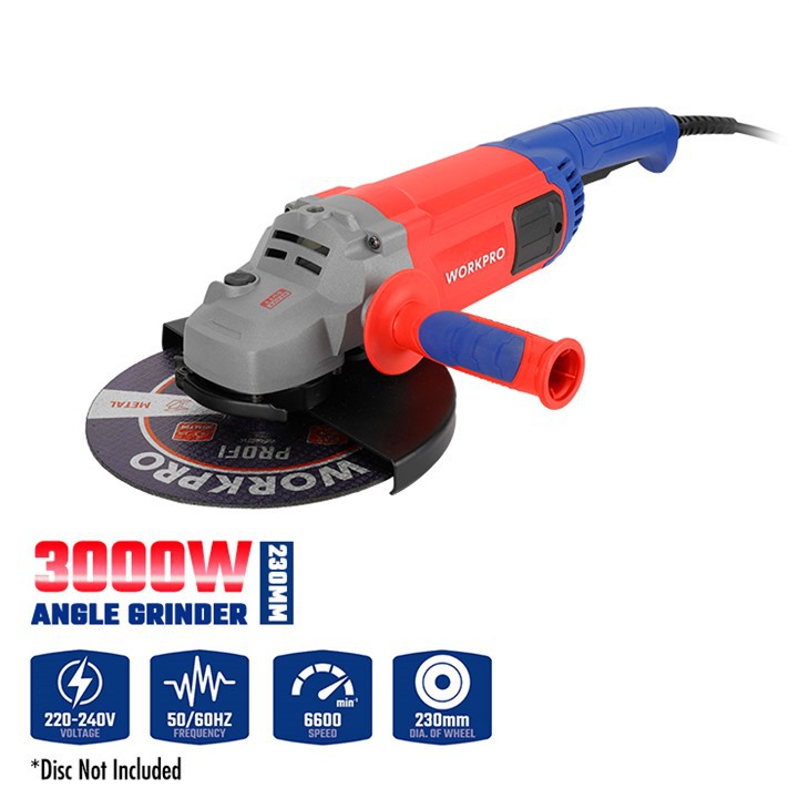 AMOLADORA ANGULAR PROFESIONAL 230MM 3000W