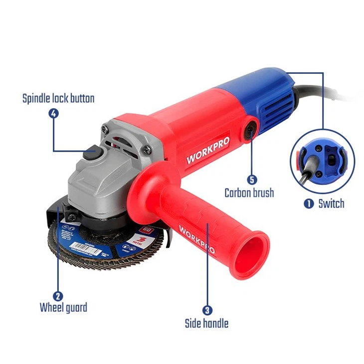 680W 100MM ANGLE GRINDER
