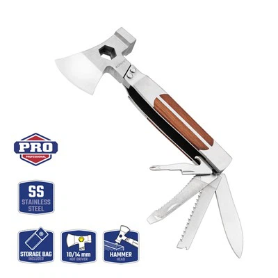 12-IN-1 HACHA MULTIUSOS DE LUJO PARA TRABAJOS PESADOS