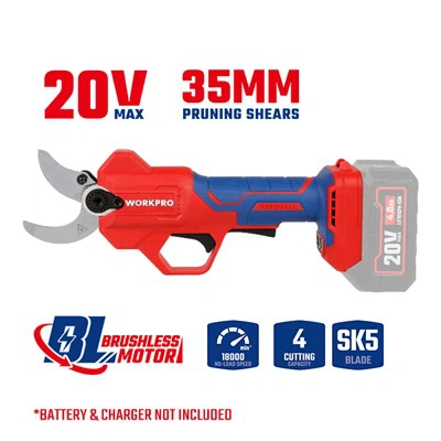 TIJERA DE PODAR SIN ESCOBILLAS 20V