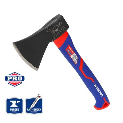 HACHA DE 600 G CON MANGO DE FIBRA DE VIDRIO