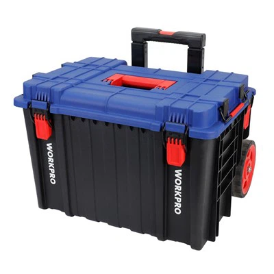 MALETA TROLLEY APILABLE DE PLÁSTICO WORKPRO