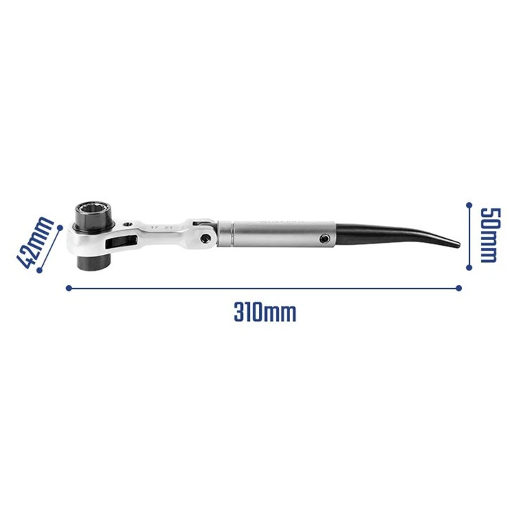 WORKPRO 4 IN 1 FLEXIBLE SHARP TAIL SOCKET RATCHET WRENCH factory