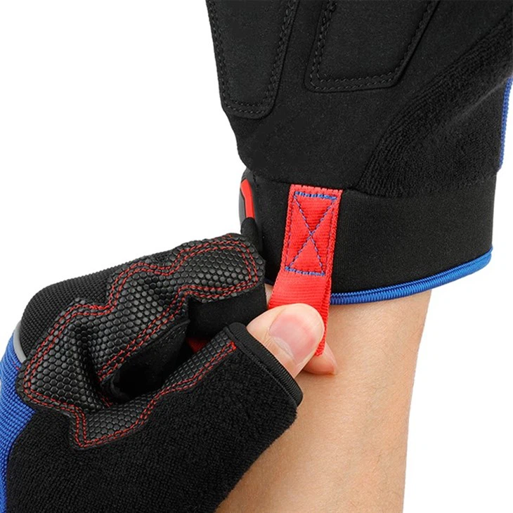 WORKPRO FINGERLESS MECHANIC WORK GLOVES - XXL